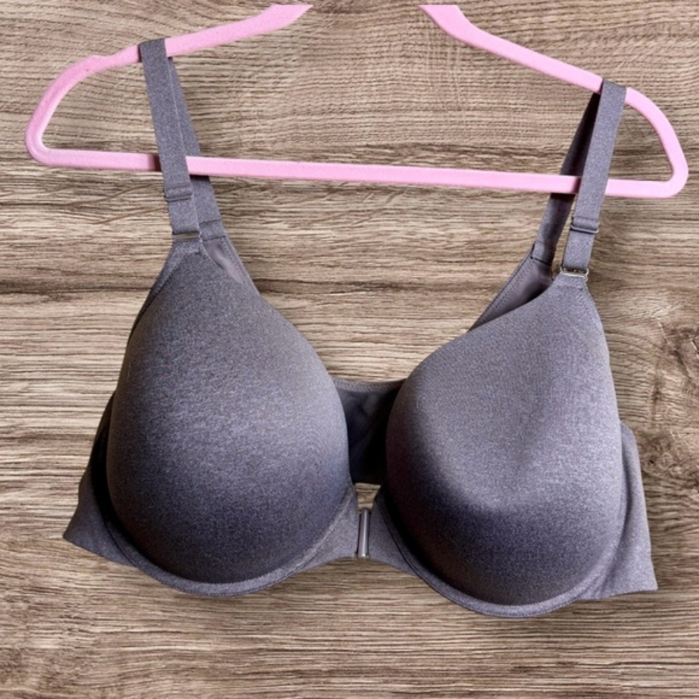 Torrid perfect T-shirt front closure bra, Brown 48B